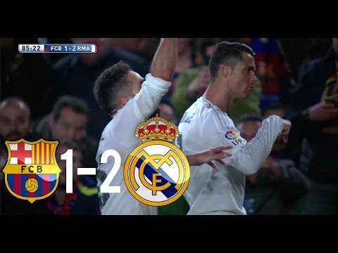 Barcelona vs Real Madrid 1-2 UHD 4K All Goals & Highlights (02/04/2016)