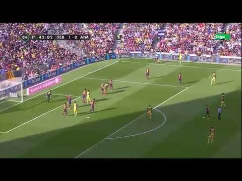 La Liga 17 05 2014 FC Barcelona vs Atlético de Madrid – HD – Full Match – 1ST – Spanish Commentary