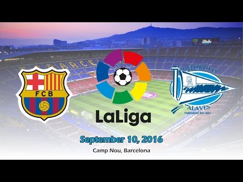 Barcelona vs Deportivo Alaves 1-2 All Goals & Highlights | Cuplikan gol 10/09/2016 | La Liga 2016 HD