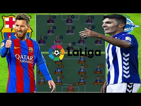 BARCELONA vs DEPORTIVO ALAVÉS Lineup Squad & Prediction 18-Aug-2018 | ROUND 1 LA LIGA