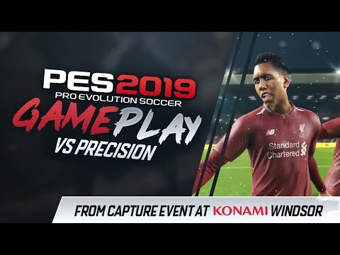 PES 2019 Gameplay – Liverpool vs Barcelona (vs Precision) Winter/Snow at Anfield!