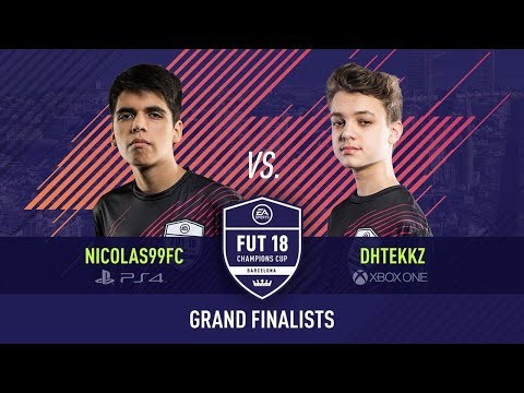 FIFA 18 DhTekKz vs Nicolas99fc | FUT Champions Cup Barcelona Final |