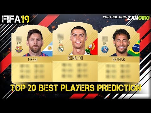 FIFA 19 | TOP 20 BEST PLAYERS RATING PREDICTION!! | FT. RONALDO, MESSI, NEYMAR…etc