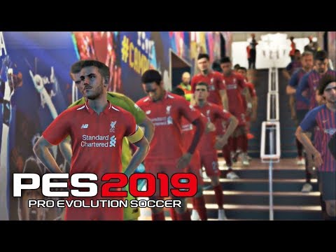 PES 2019 Demo PC Gameplay [ Barcelona vs Liverpool ] At Camp Nou Ft. Messi , Salah