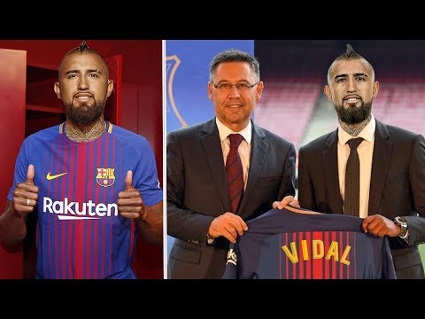 Arturo Vidal Welcome To Barcelona! (official) Confirmed & Rumours Summer Transfers 2018