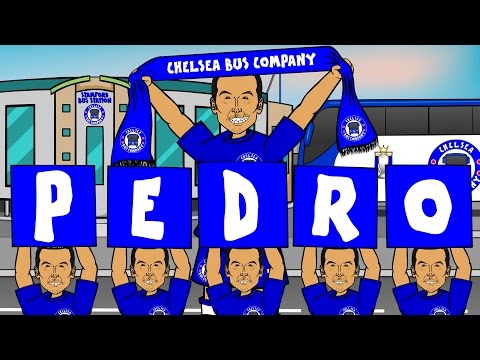 THE PEDRO STORY Pedro is my Name-O song (Chelsea Man Utd transfer from Barcelona)