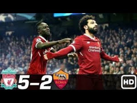 Liverpool vs Roma 5-2 Highlights 24/04/2018 HD