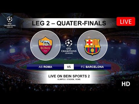 [Link LIVE STREAMING] AS Roma vs FC Barcelona – Leg 2 Quater-Finals Liga Champions