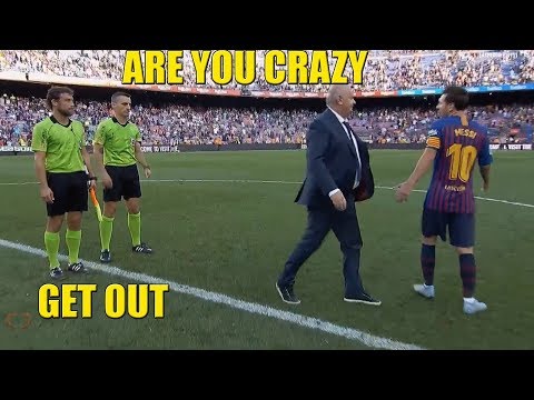 ANGRY Messi Attacked The Referee After Barcelona vs Athletic Bilbao 1-1 Game