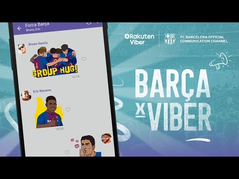 The Ultimate FC Barcelona Experience is Now on Viber!