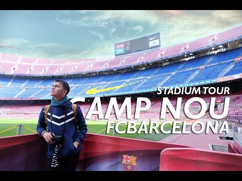 BARCELONA STADIUM MEWAH !! (CampNou Stadium Tour) #TRAVELVLOG #5