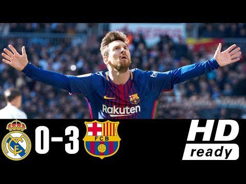 Real Madrid Vs Barcelona 0-3 – All Goals & Highlights – Resumen y Goles 23/12/2017 HD