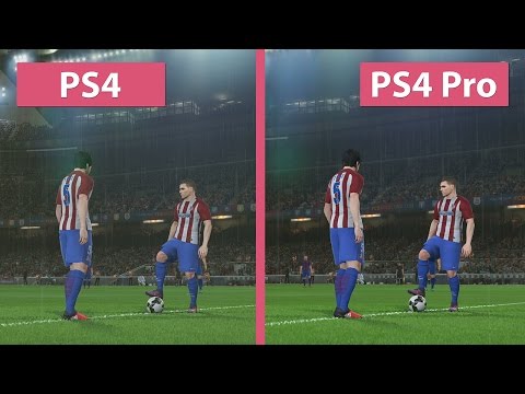 4K UHD | PES 2017 – PS4 vs. PS4 Pro 4K Graphics Comparison