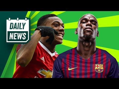 TRANSFER NEWS: Paul Pogba To Barcelona + Martial On The Move ► Daily Transfer News