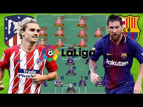 ATLETICO MADRID vs BARCELONA Lineup Squad & Prediction 24-Nov-2018 | ROUND 13 LA LIGA