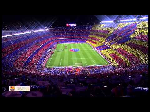 نشيد برشلونة من داخل الملعب – Fc Barcelona song Hd