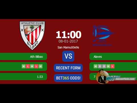 Athletic Bilbao vs Alaves PREDICTION (by 007Soccerpicks.com)