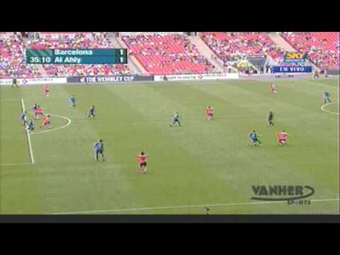 FC Barcelona vs Al Ahly 4-1 Wembley Cup [26/07/09] Highlights