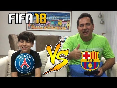 FIFA18 BARCELONA X PSG