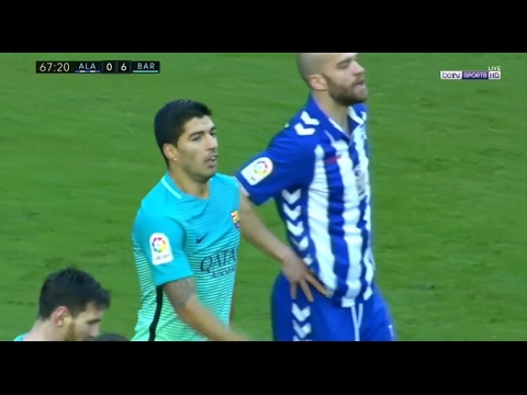 Luis Suarez Second Goal – Alaves vs Barcelona 0-6 – La Liga 11/02/2017 HD