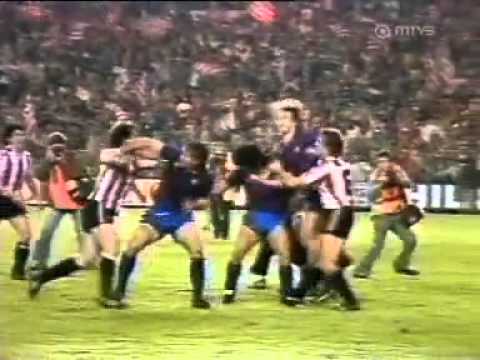 Maradona vs. Atletico Madrid Fight