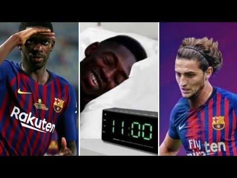 Dembele s’énerve et clashe sur Twitter, mendy le chambre, Rabiot barca,solskjaer à Manchester united