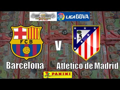 BARCA v ATLETICO MADRID ☆ panini ADRENALYN XL La Liga 2013/14 ☆ card CHALLENGE!!!