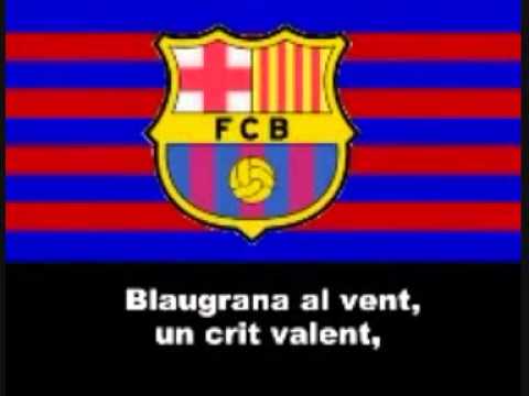 FC Barcelona anthem lyrics