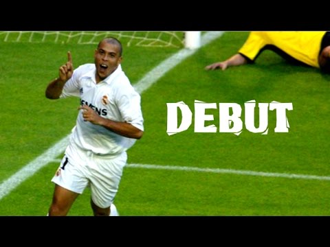 RONALDO DEBUT FOR REAL MADRID – (Real Madrid vs Deportivo Alaves 06/10/2002)