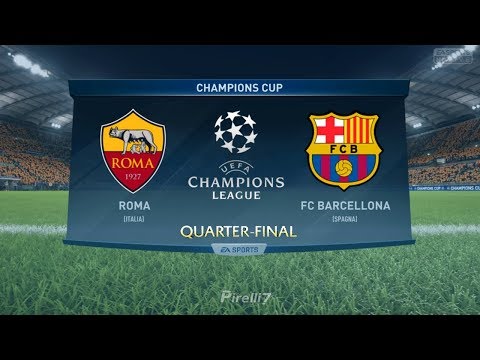 FIFA 18 Predict: AS ROMA VS FC BARCELONA 2018 |UEFA Champions League 10/4/18 – Pirelli7