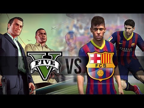 Pes 2014 – GTA  Vs Barcelona -The Wait is Over! Ultimate Dream Football is Here