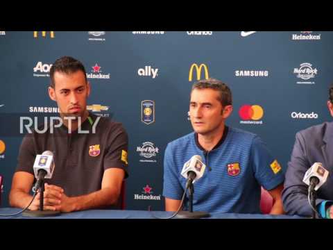 USA: FC Barcelona manager and teammate rebuff Neymar transfer rumours