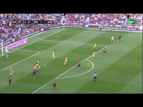 La Liga 17 05 2014 FC Barcelona vs Atlético de Madrid – HD – Full Match – 2ND – Spanish Commentary