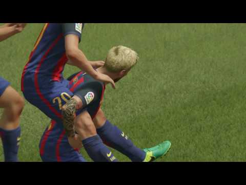 FIFA 17 | Real Madrid vs FC Barcelona | PS4 Pro 4K GamePlay