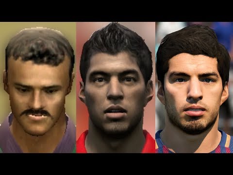 Luis Suarez evolution: FIFA 07 – FIFA 18