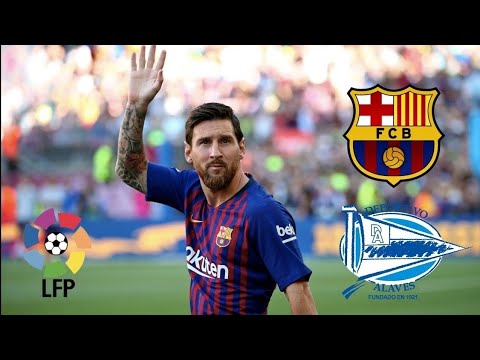 Fc Barcelona Vs Alaves (Full Match) English