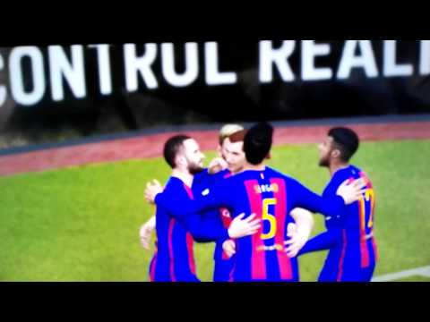 PES 2017 Become a Legend FC Barcelona vs Atletico Madrid and FCB vs FC Sevilla Highlights #lotnick