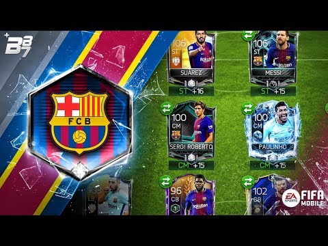 FULL BARCELONA SPECIAL CARD SQUAD! | FIFA MOBILE