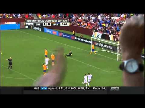 Eden Hazard Goal vs Barcelona ~ Chelsea vs Barcelona – Friendly Match 2015 HD