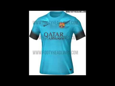 New Official FC Barcelona 2015 2016 kits جديد ملابس