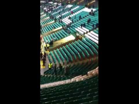 Celtic Fans Singing Barcelona Anthem