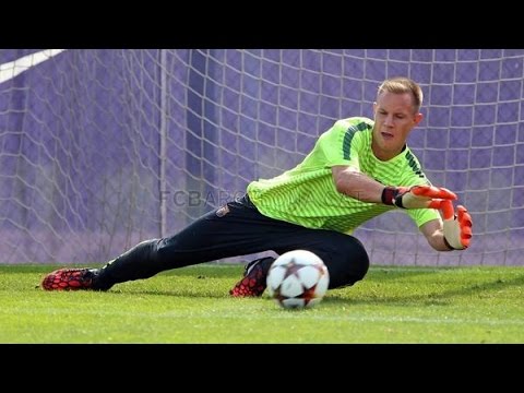 Ter Stegen In Training | Training session 16/09 | FC Barcelona 2014/15 HD