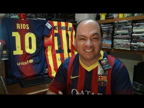 Jersey Nike Club Barcelona España Messi y Neymar 2013-2014