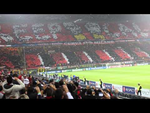 AC Milan vs Barcelona – San Siro, Milano – Uefa Champions League Introduction