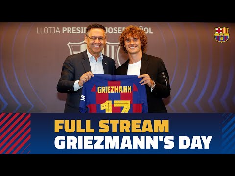 FULL STREAM | Antoine Griezmann's presentation at Camp Nou