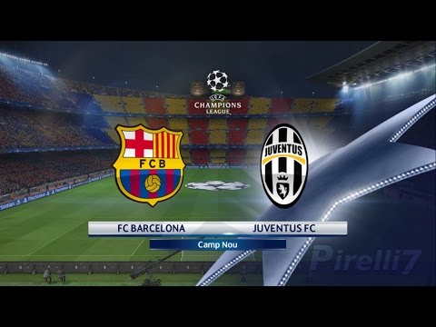 PES 2017: FC Barcelona vs Juventus |CAMP NOU| Champions League 19/04/2017 |SUPERSTAR – by Pirelli7