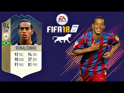 FIFA 18 | Ronaldinho 2004 PRIME ICON | VIRTUAL PRO LOOK A LIKE TUTORIAL