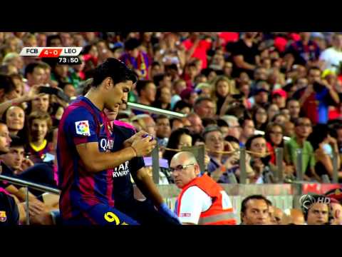 Luis Suárez debut FC Barcelona