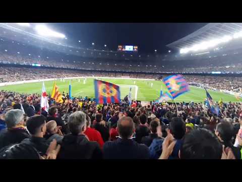 FC Barcelona – Allez Allez Alleeeez / Camp Nou / Champions league 2019 Man United