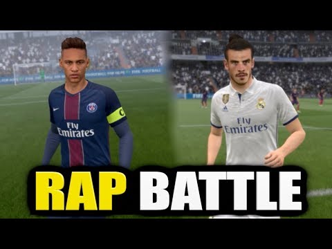 PSG NEYMAR VS BALE | FIFA 18 RAP BATTLE !!